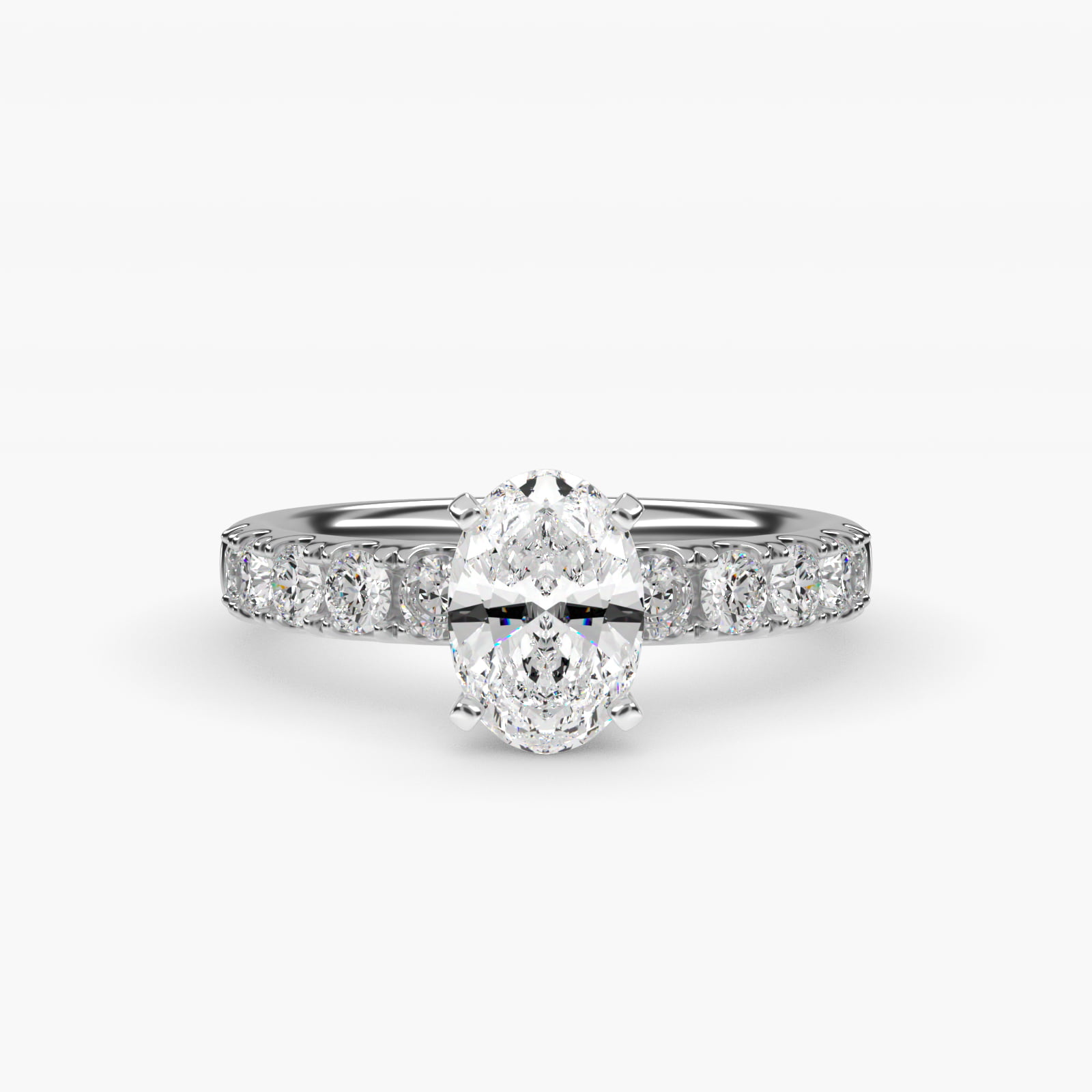 Riviera 0.63 CT Lab-Grown Ring Platinum