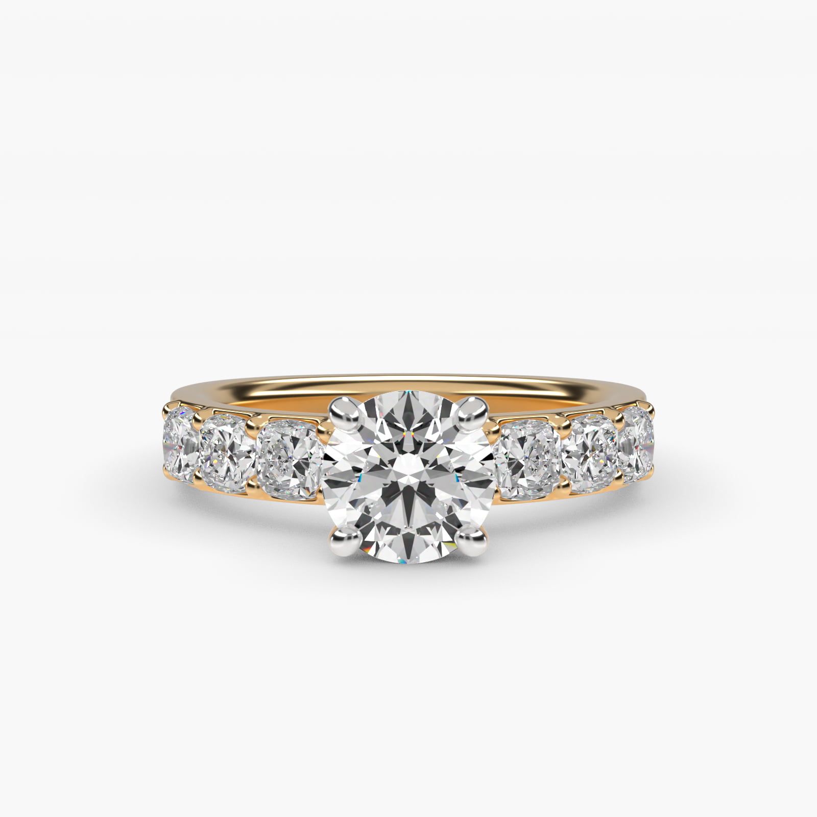 1 CT Ring in 14K Yellow Gold
