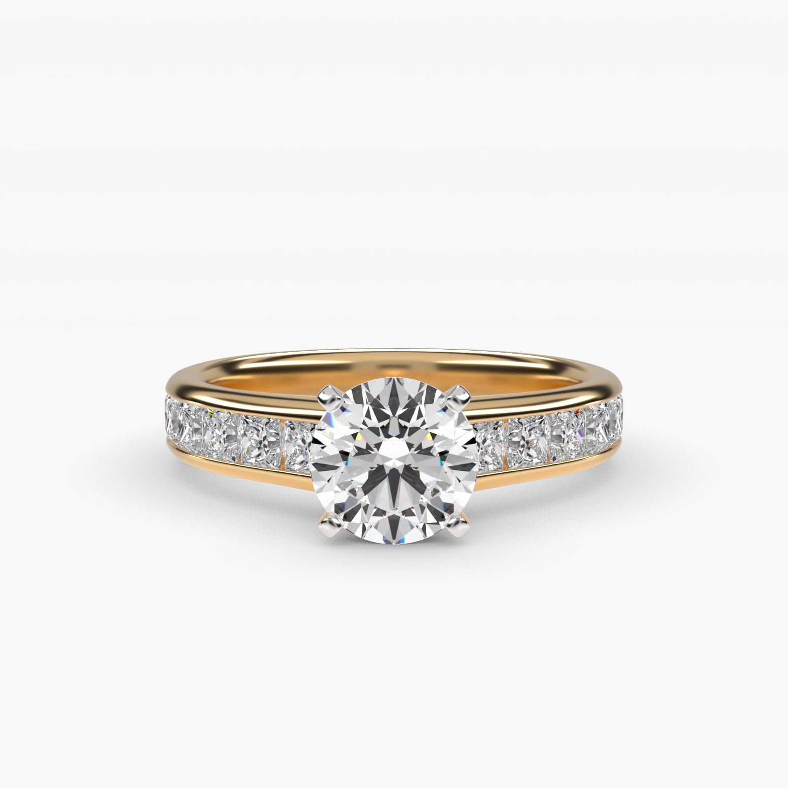 1 CT Ring in 14K Yellow Gold