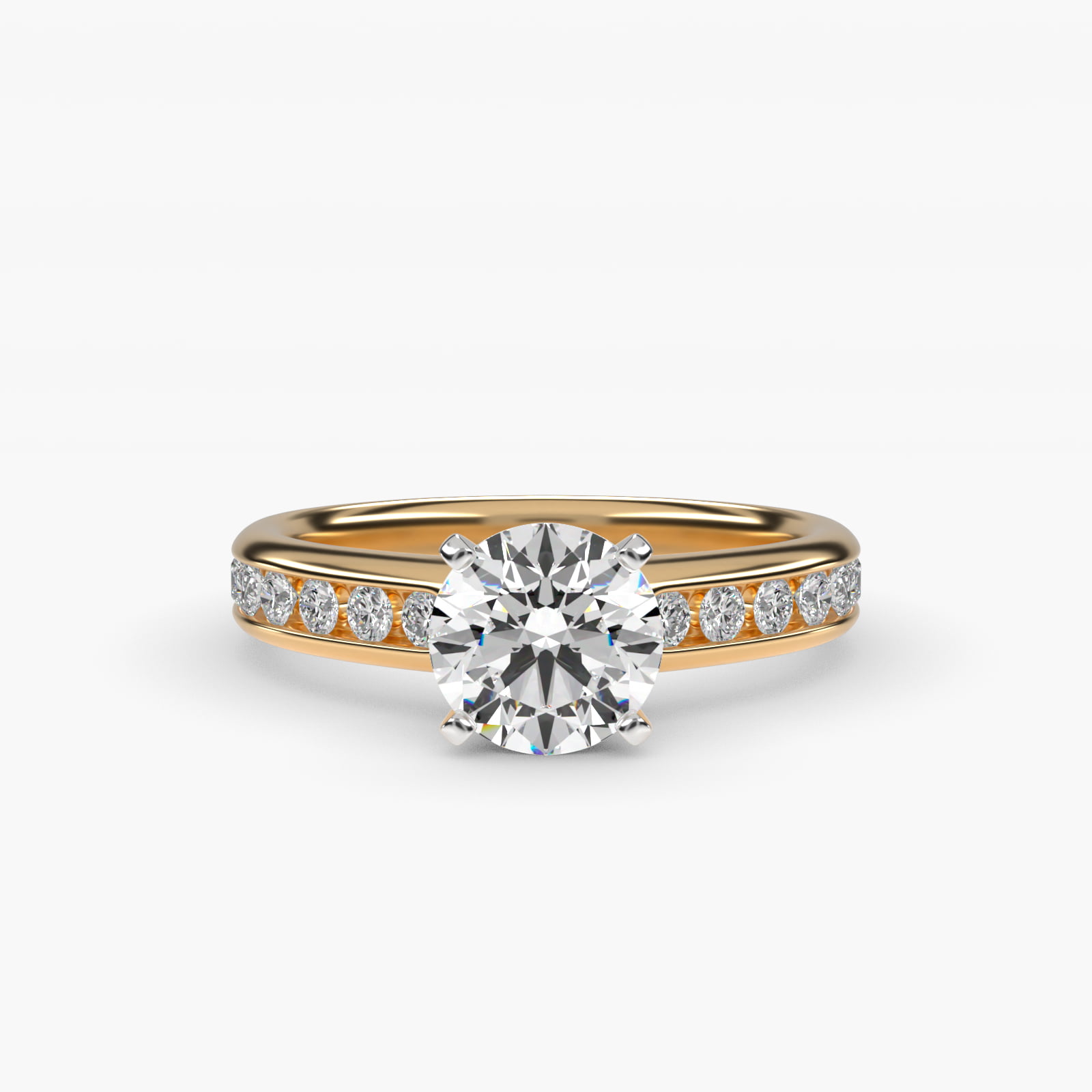 0.5 CT Ring in 14K Yellow Gold