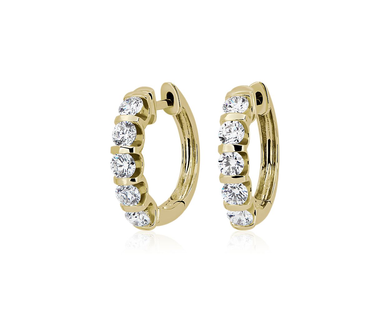 Blue nile clearance gold hoops