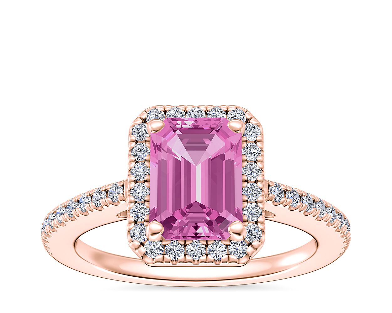 Blue nile hot sale pink sapphire