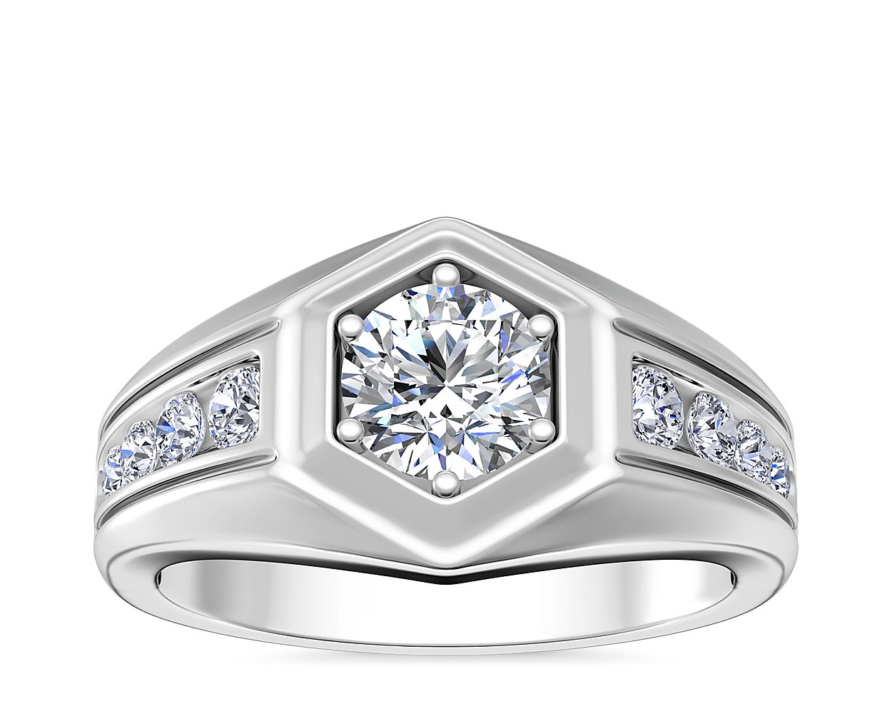Mens Diamond Ring Designs - JD SOLITAIRE