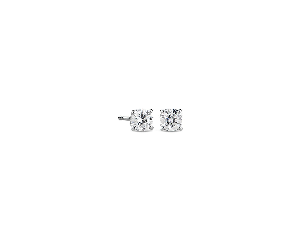 Petal Duo Earrings in White main image 0