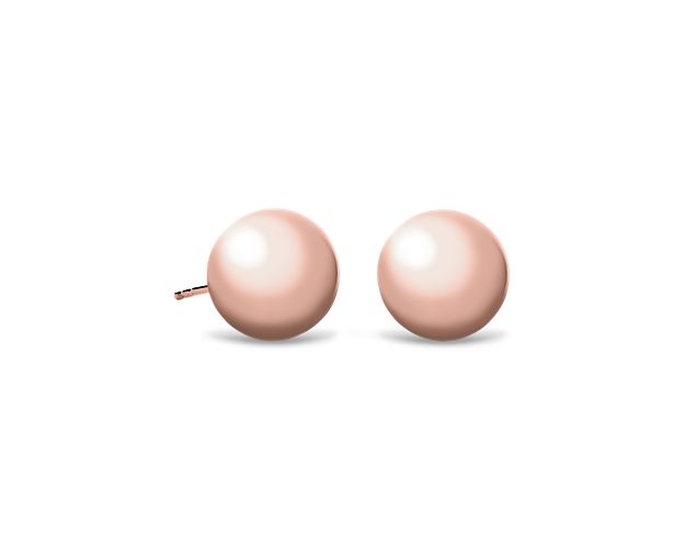 It doesn't get much more classic than our ball stud earrings. The gleaming, polished spheres are crafted of hollow 14k yellow gold for a lightweight, wearable feel. From brunch to boardroom, these ball stud earrings will be your everyday essential.