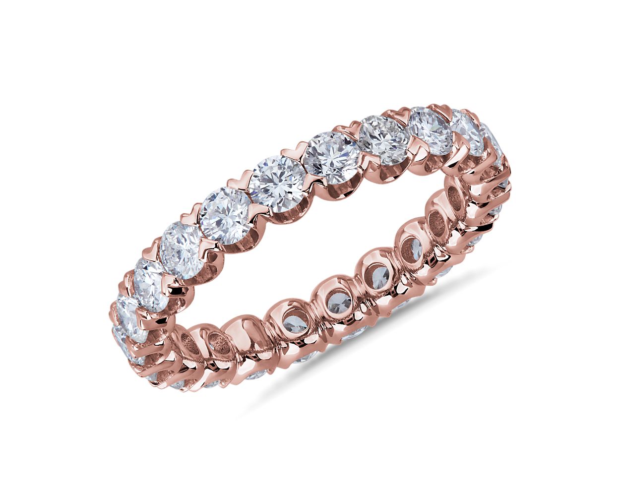 Blue nile floating deals diamond eternity ring