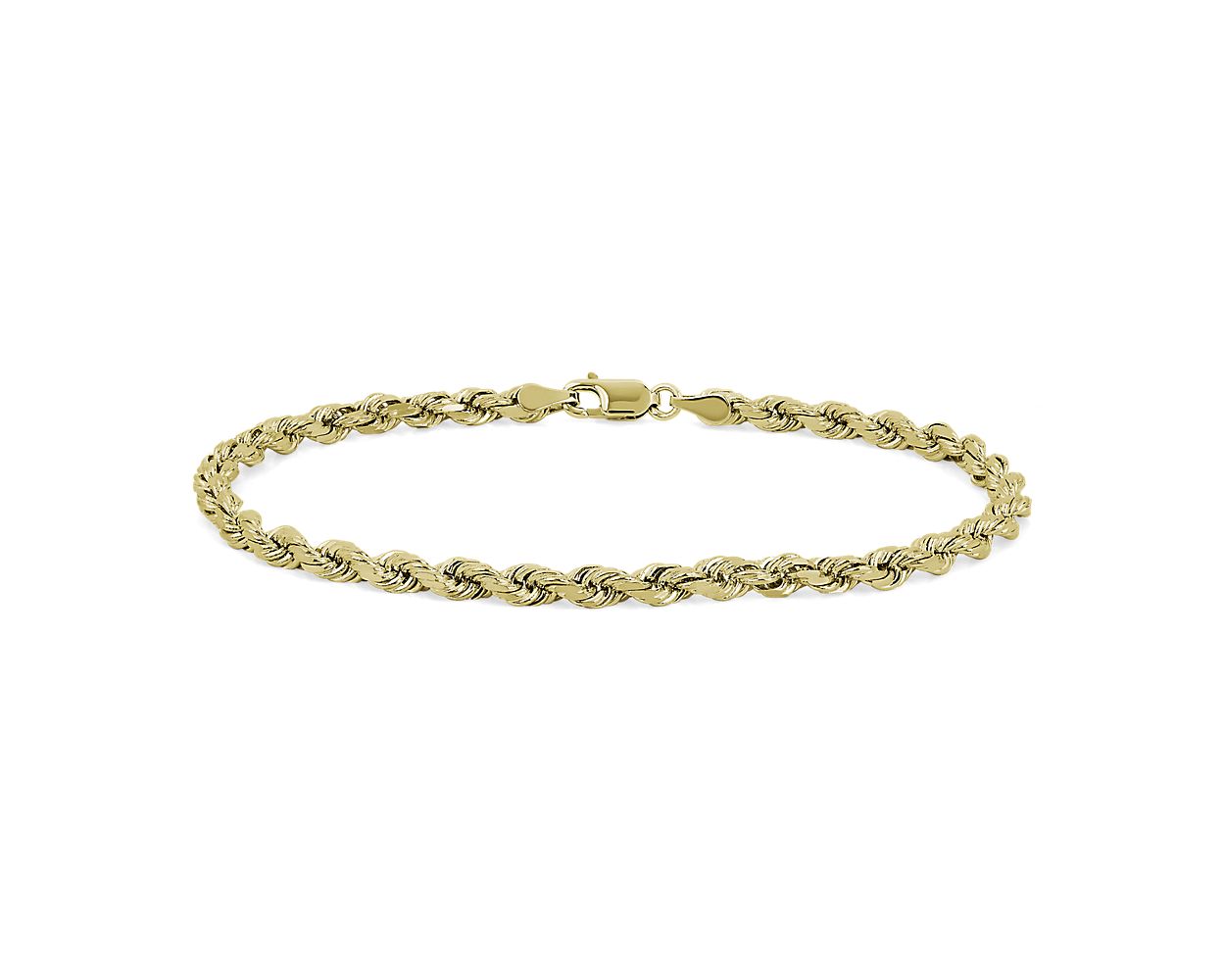 Rose Gold Diamond Rope Bracelet | SimpsonJewelers.com