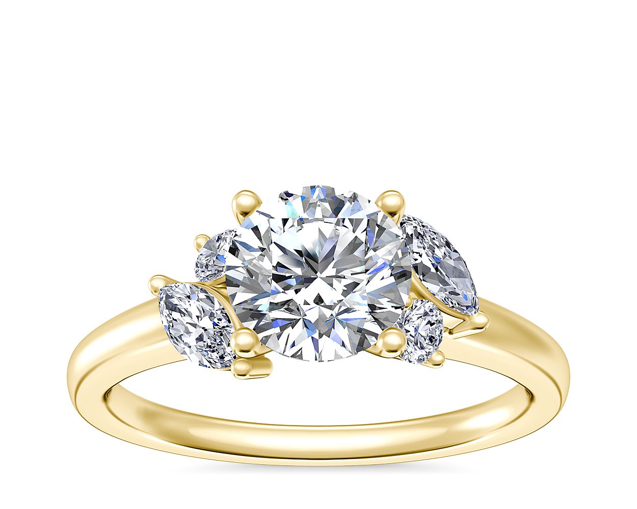 J'adore Gold Ring - Stone