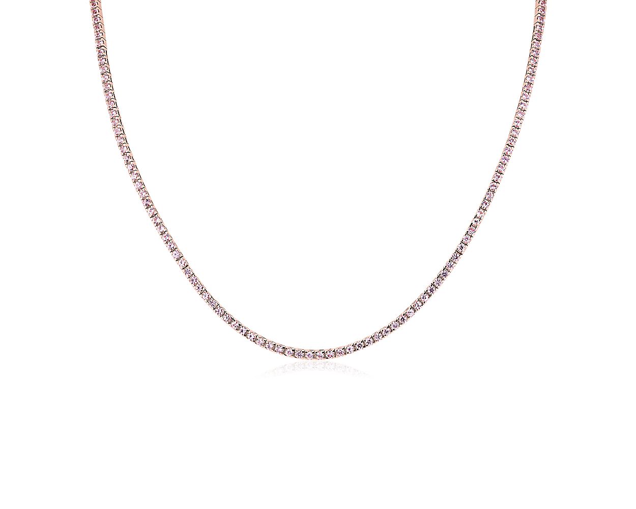 Blue nile rose gold on sale necklace