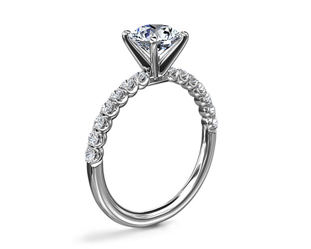 Selene Diamond Engagement Ring in 14k White Gold (1/3 ct. tw.)