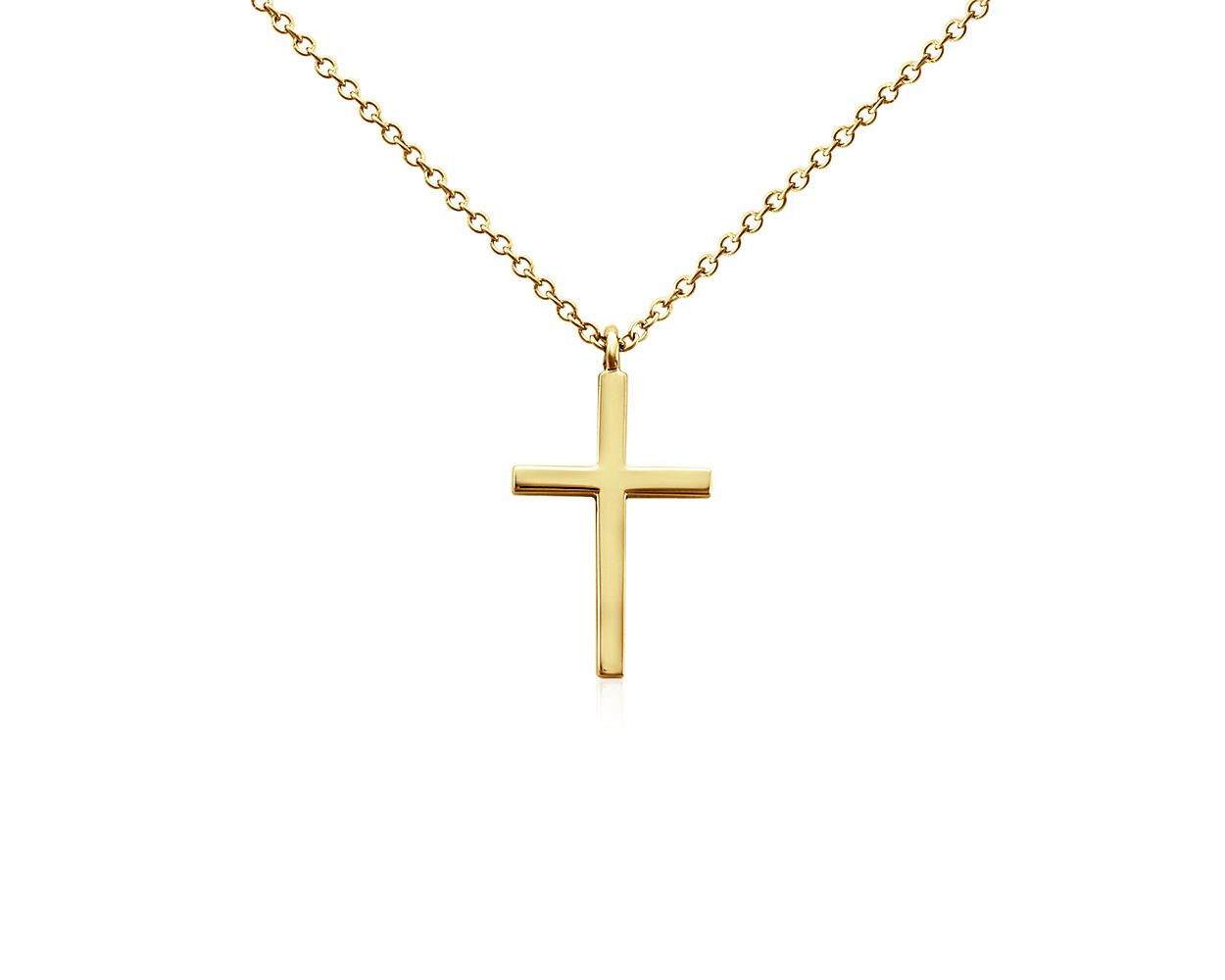 Youth Cross Necklace 14k Gold | Crown Jewelers | Augusta, GA