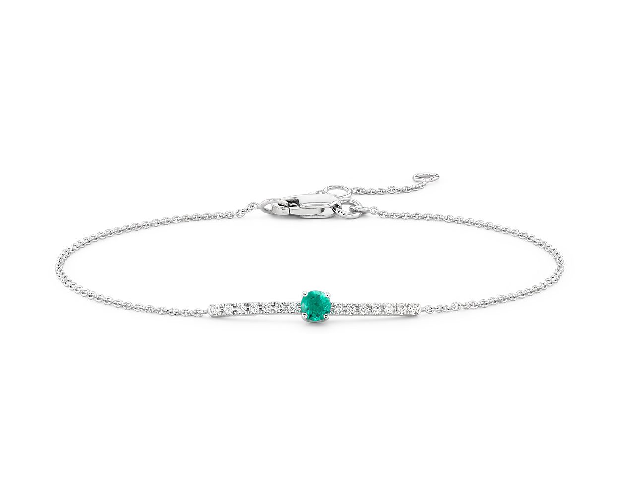 Gemstone Essential Tennis Bracelet in 18ct Gold Vermeil on Sterling Silver  and Green Onyx | Jewellery by Monica Vinader