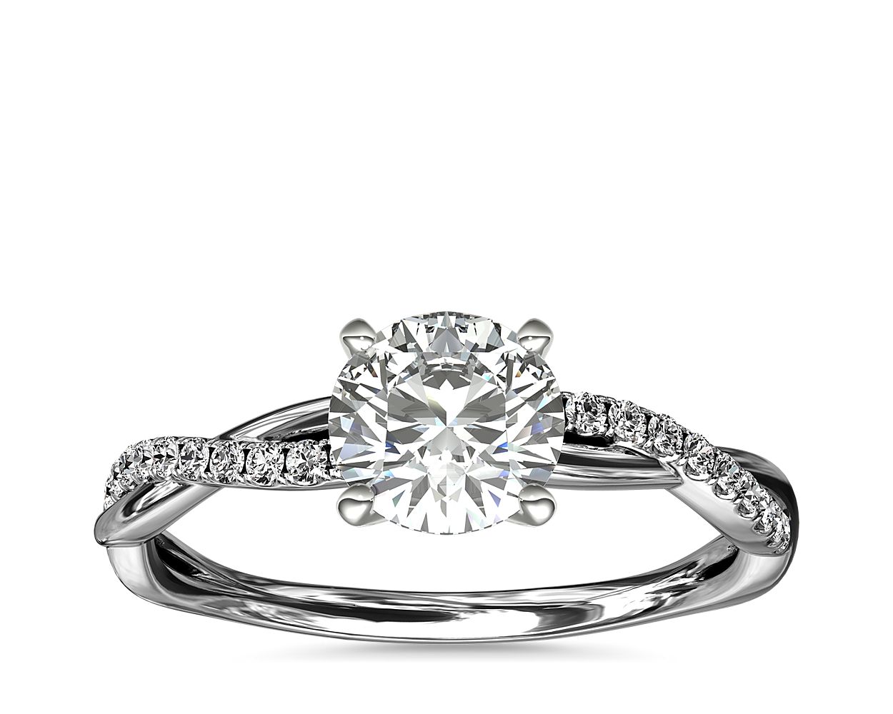 Vintage Inspired Platinum Engagement Ring - Turgeon Raine