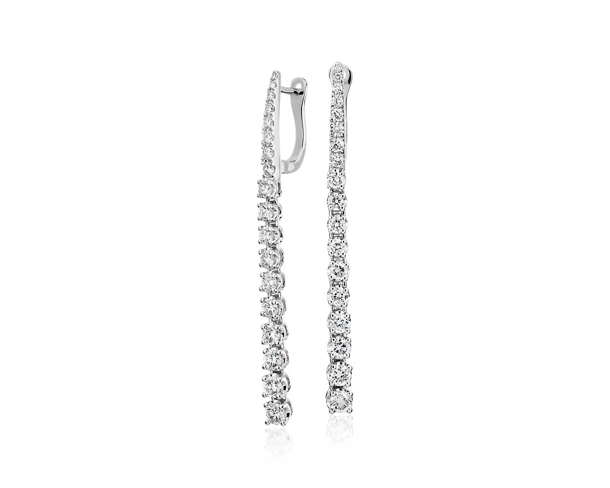 Drilled Diamond Dangle Earrings – Cassy Saba Jewelry