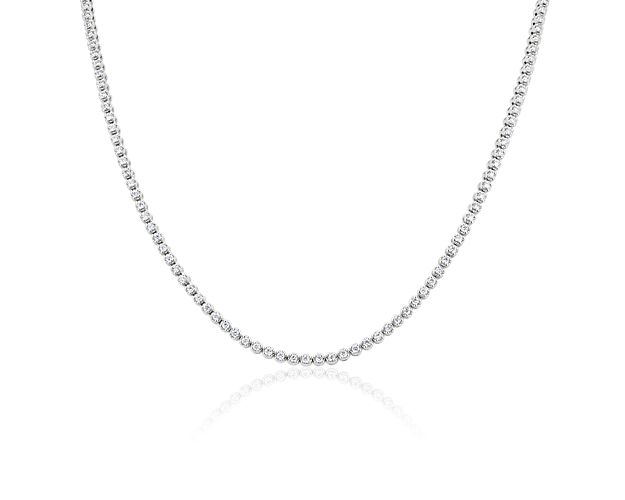 Simple and classic, this eternity necklace is sure to wow. Wear it by itself, or layer it!
