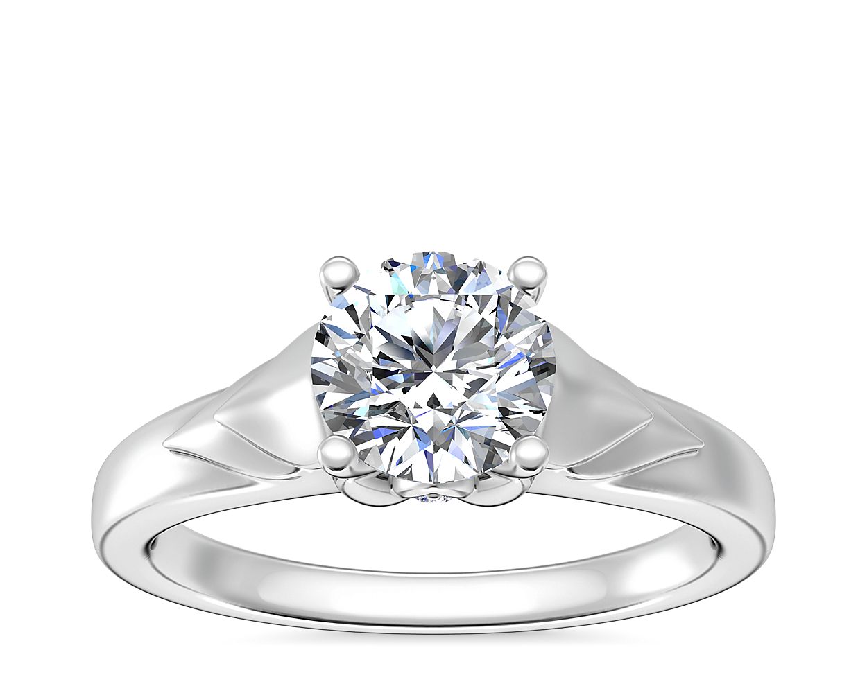 Blue nile solitaire on sale settings