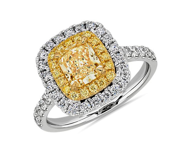 7-Stone Radiant-Cut Yellow Diamond Ring in 18k Yellow Gold (1 3/4 ct. tw.)