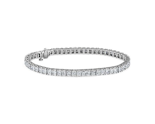 1/2 ctw Princess Lab Grown Diamond Equity Bracelet - 7 Inches -  Grownbrilliance