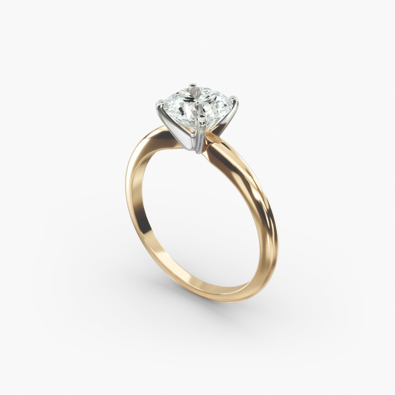 Four prong solitaire best sale