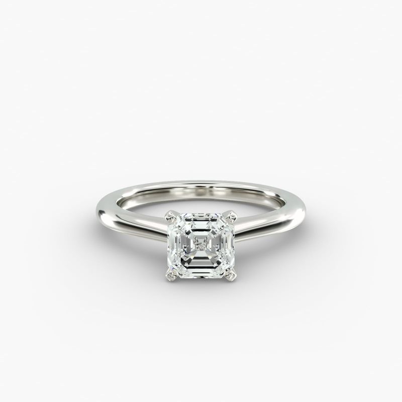 Blue nile asscher sales