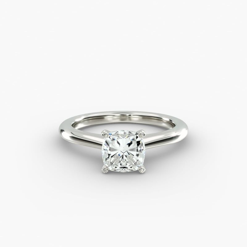 Blue nile cushion cut engagement rings sales