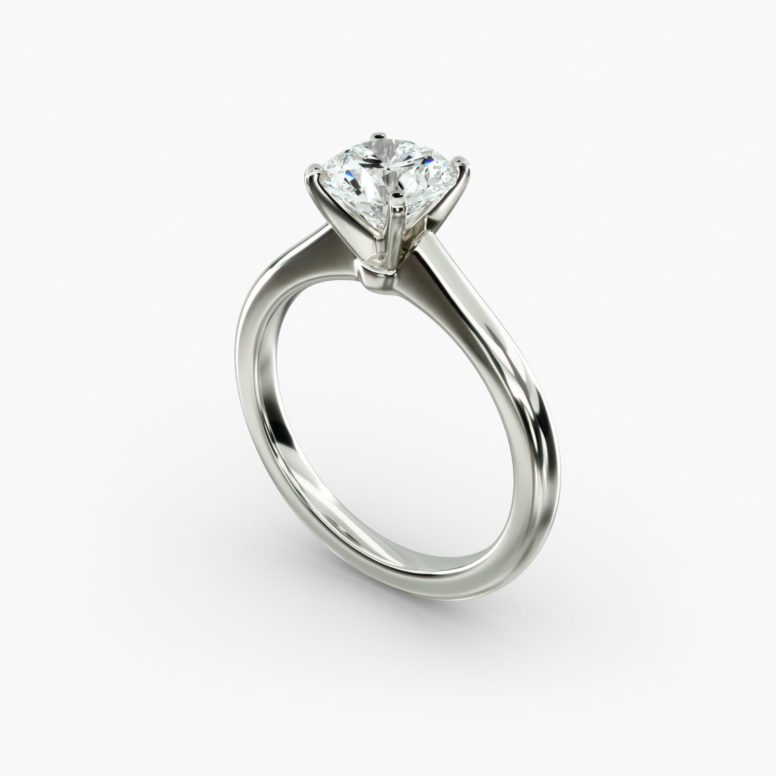 Petite solitaire engagement ring store