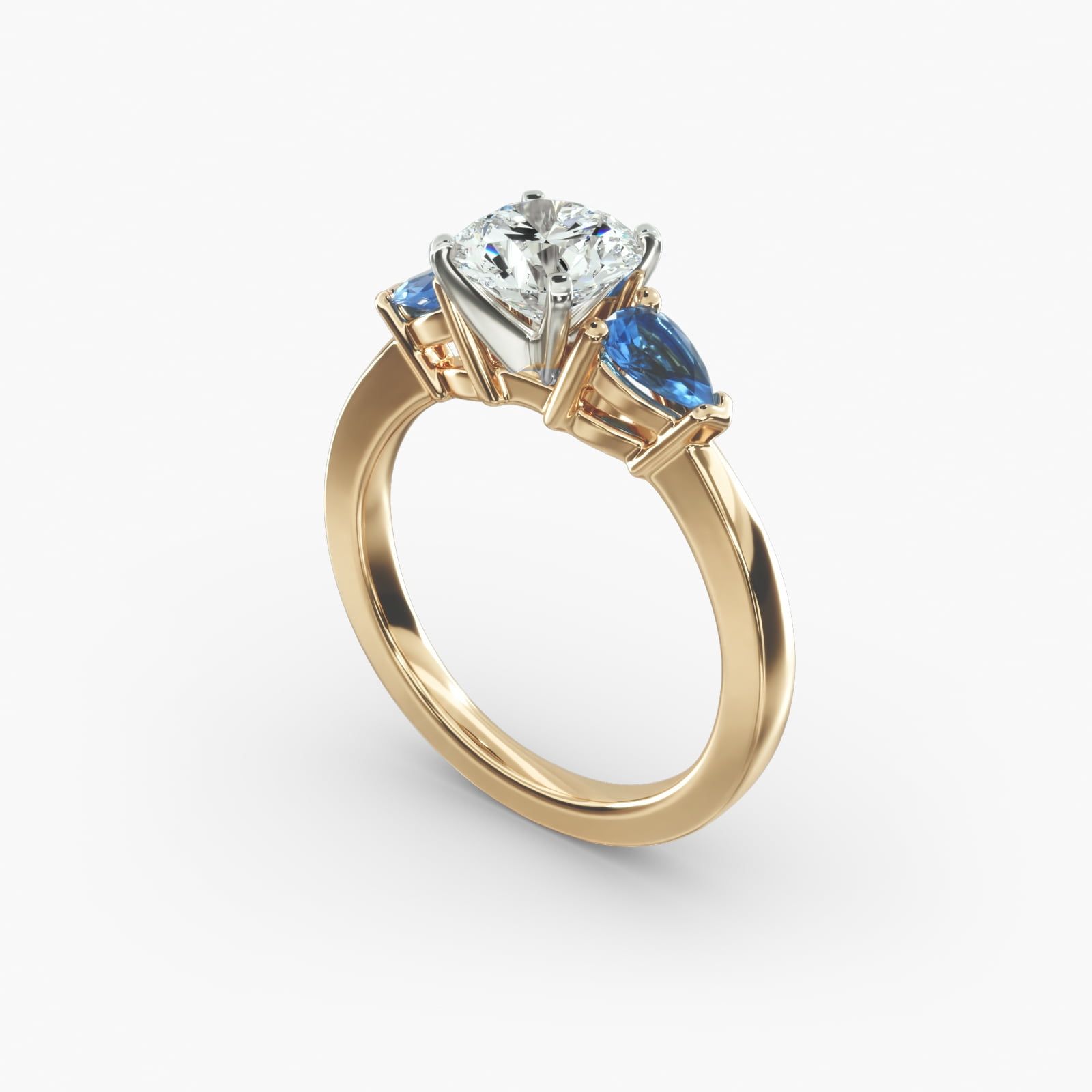 Blue nile sapphire engagement rings online