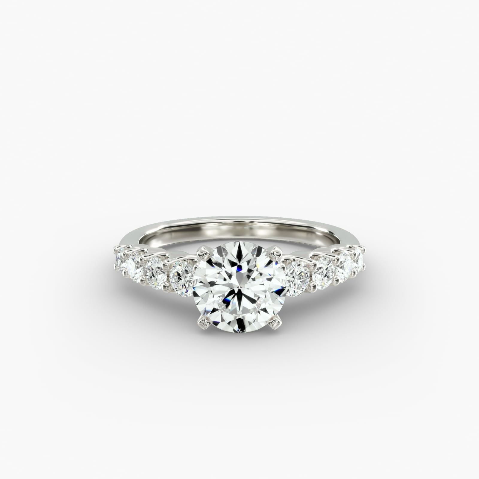 Blue nile three stone hotsell