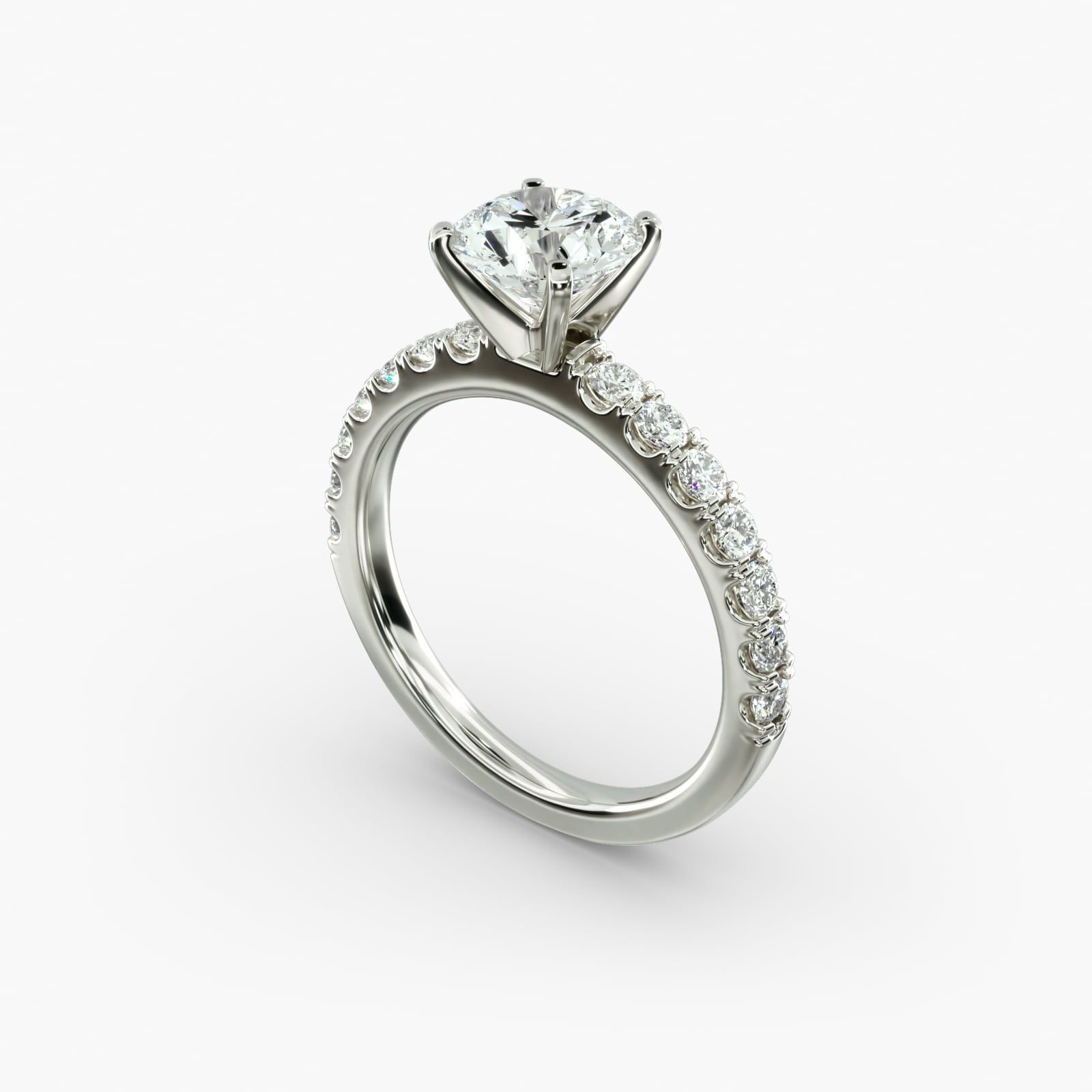 Blue nile scalloped pave outlet