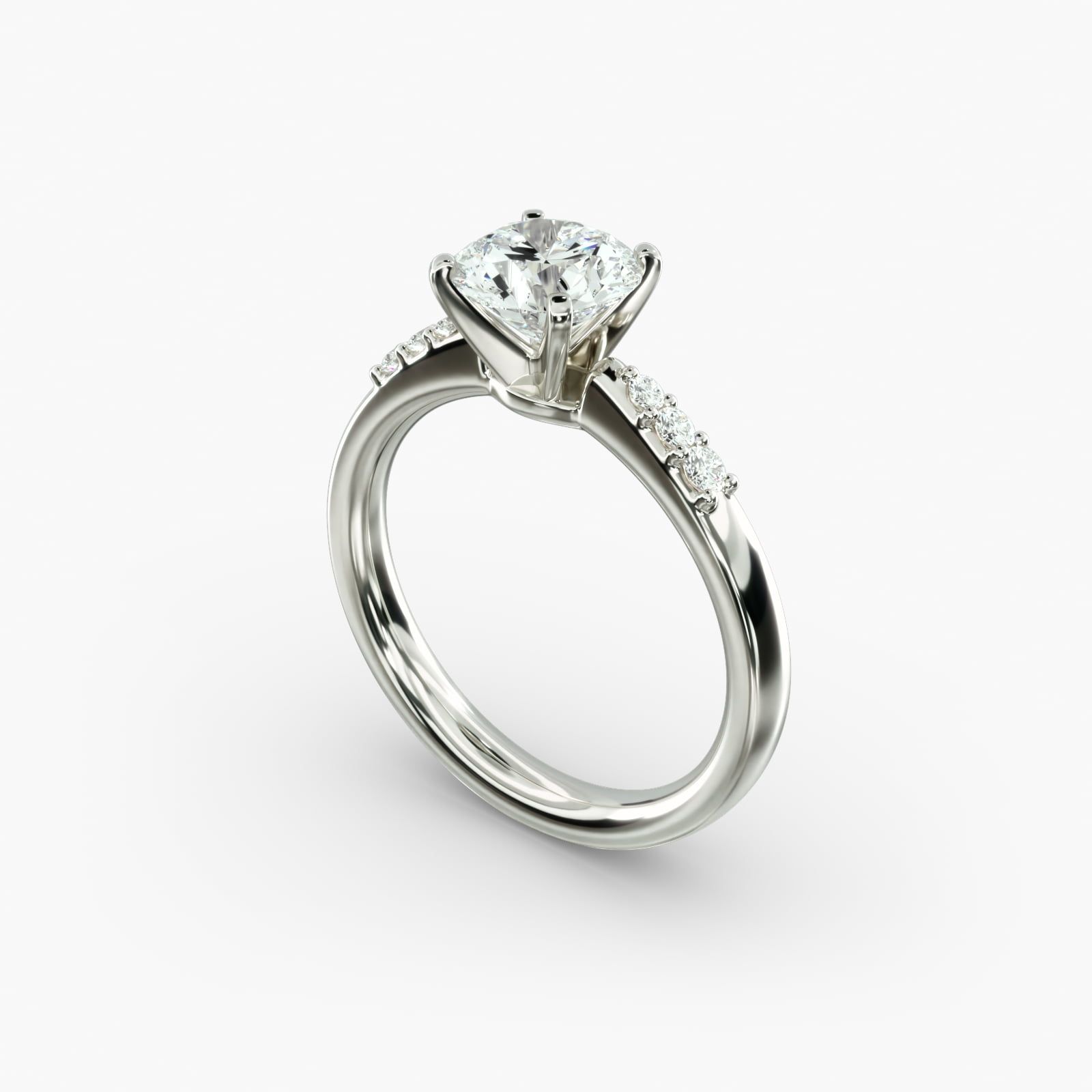 Petite diamond engagement ring hot sale