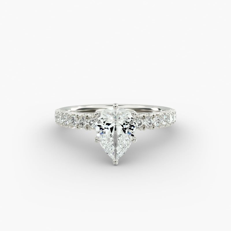 Pear Cut Engagement Rings Blue Nile
