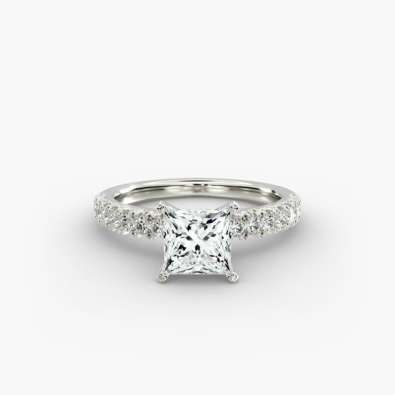 Princess Cut Engagement Rings Blue Nile