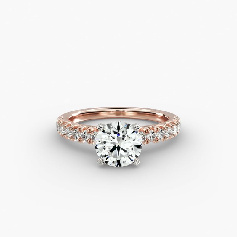 Rose gold ring rose hotsell