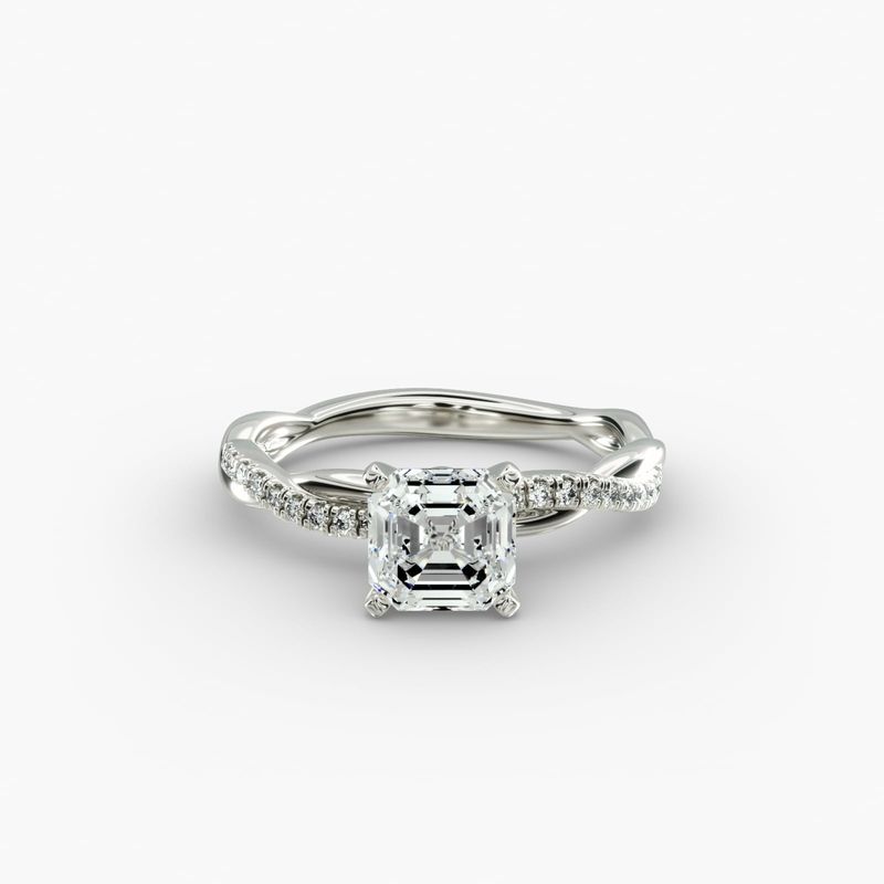 Blue nile asscher deals