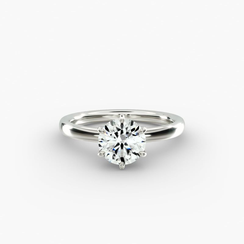 Solitaire Engagement Rings Blue Nile