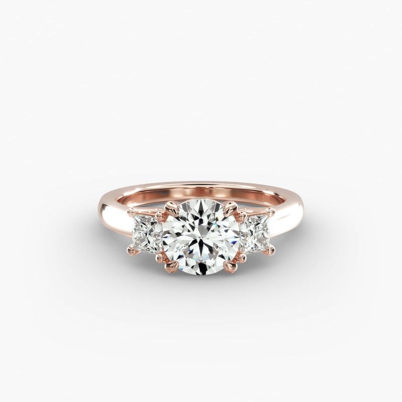 Blue nile princess cut best sale