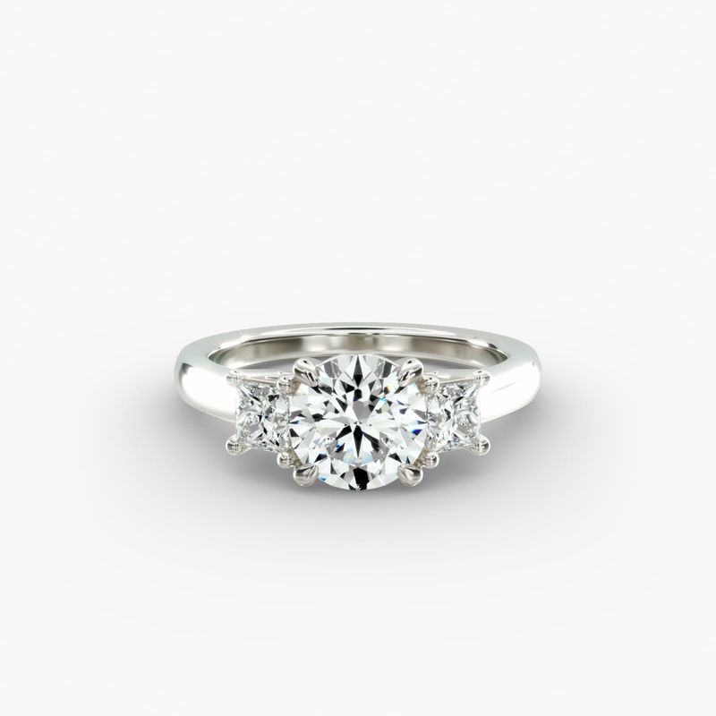 Blue nile emerald cut engagement ring hotsell