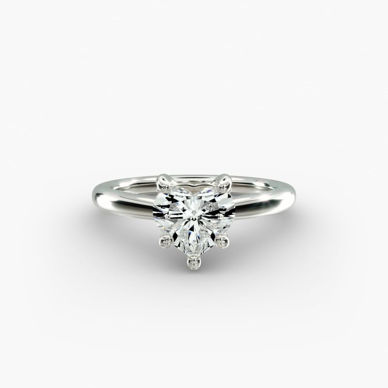 Blue nile heart shaped diamonds on sale