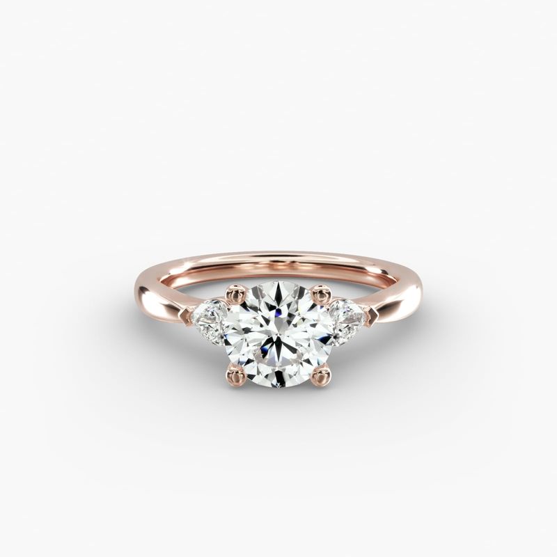 Three Stone Rings Blue Nile