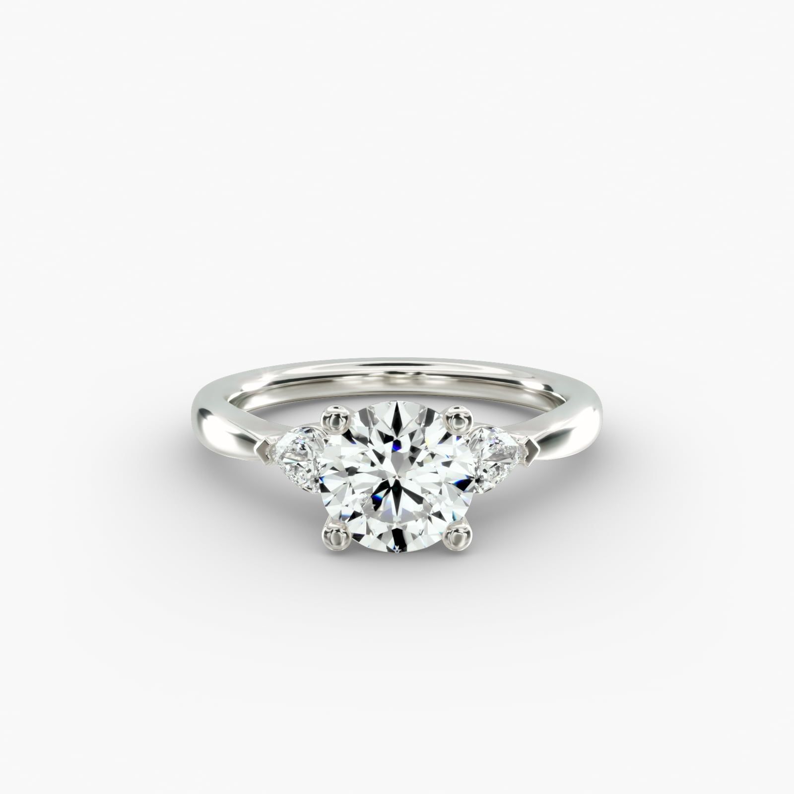 Blue nile pear diamond hot sale