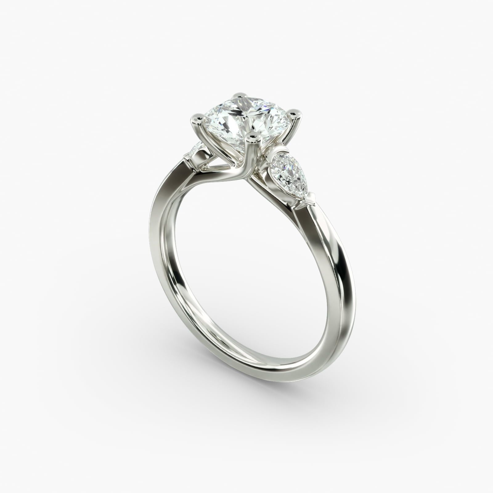 Blue nile pear engagement ring store