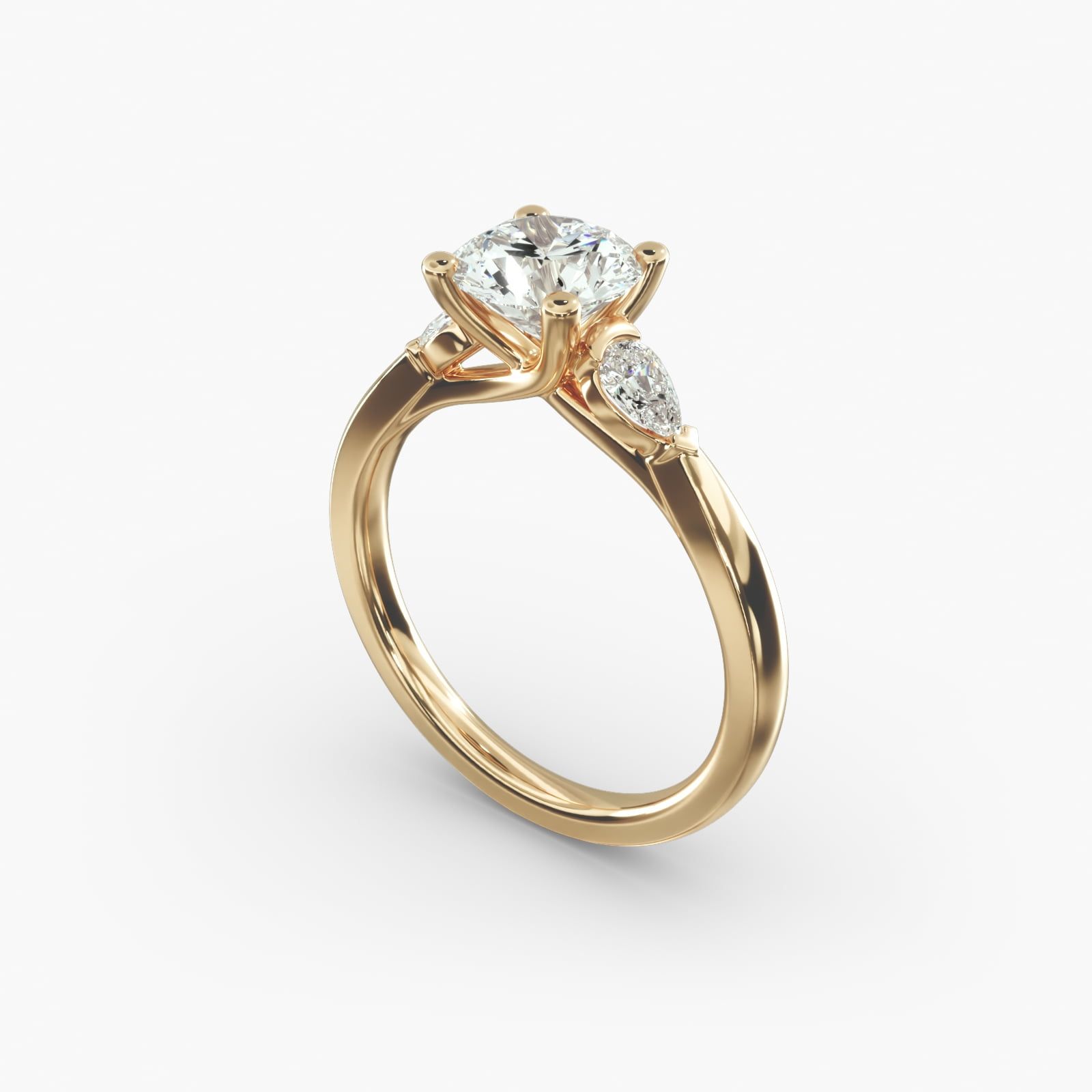 Blue nile pear shaped engagement ring shop