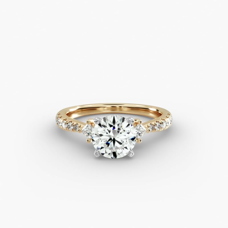 East West Engagement Rings Blue Nile