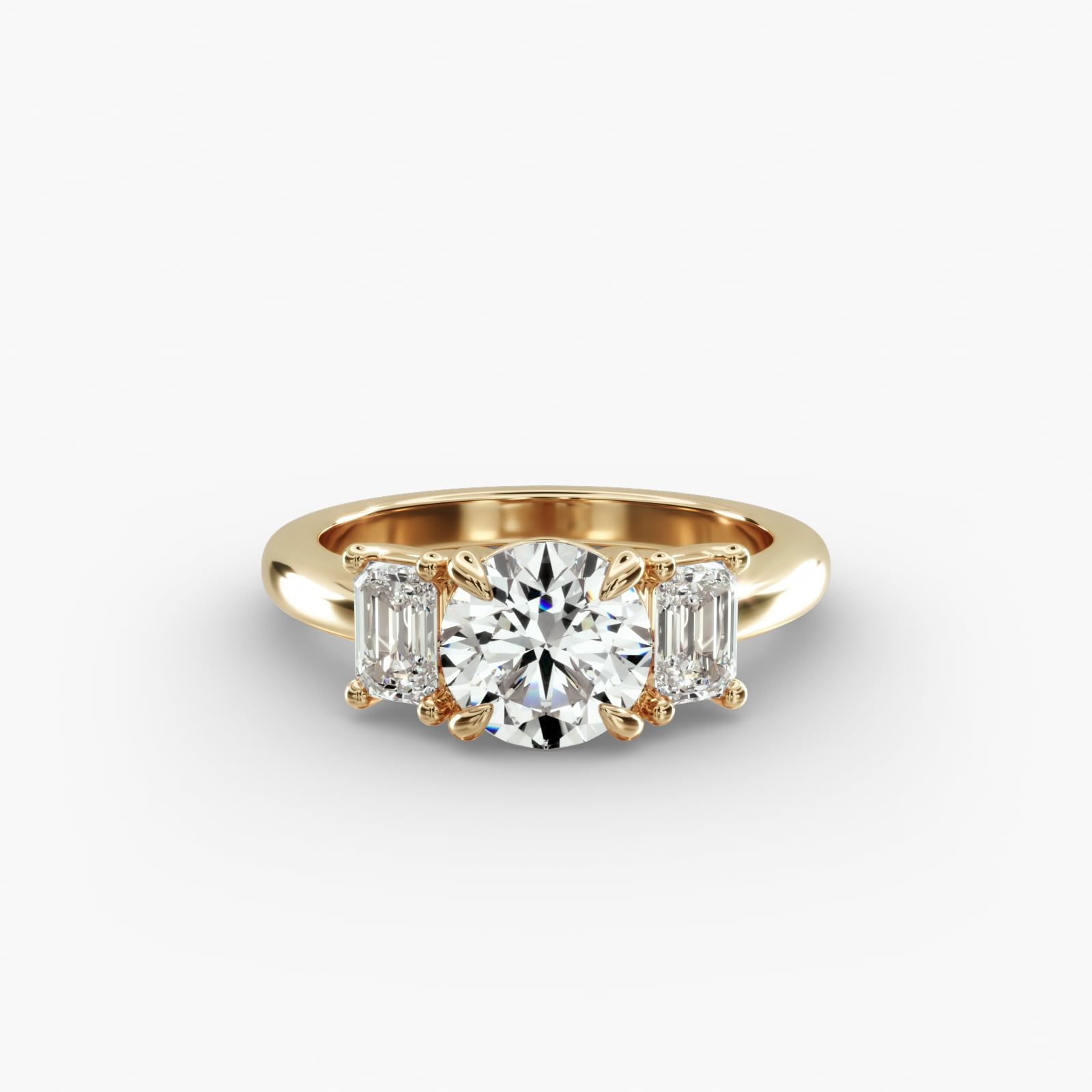 Blue nile three stone ring shop