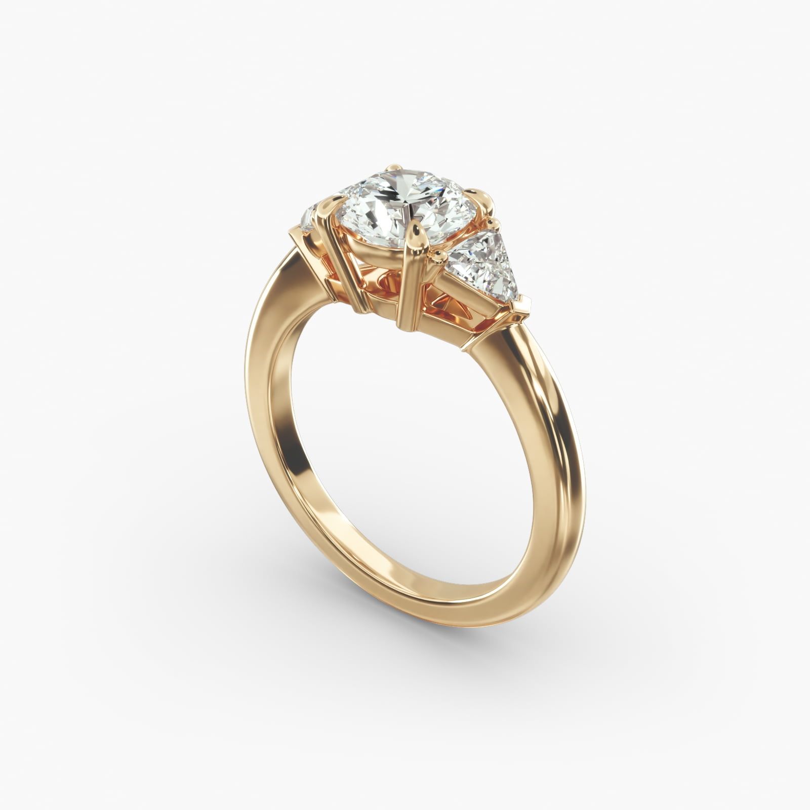 Blue nile three stone sales
