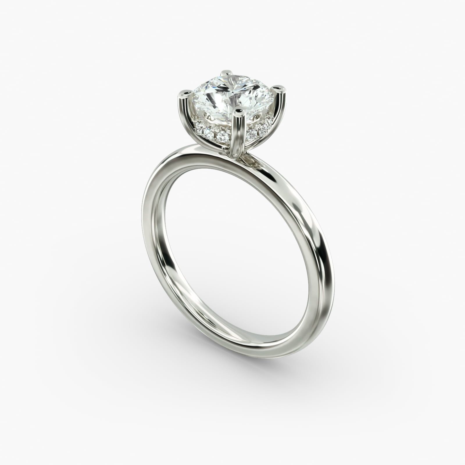 Blue nile round engagement rings online