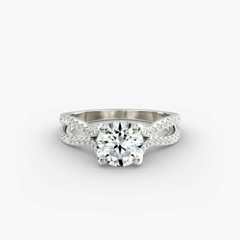 Hidden Halo Engagement Rings Blue Nile