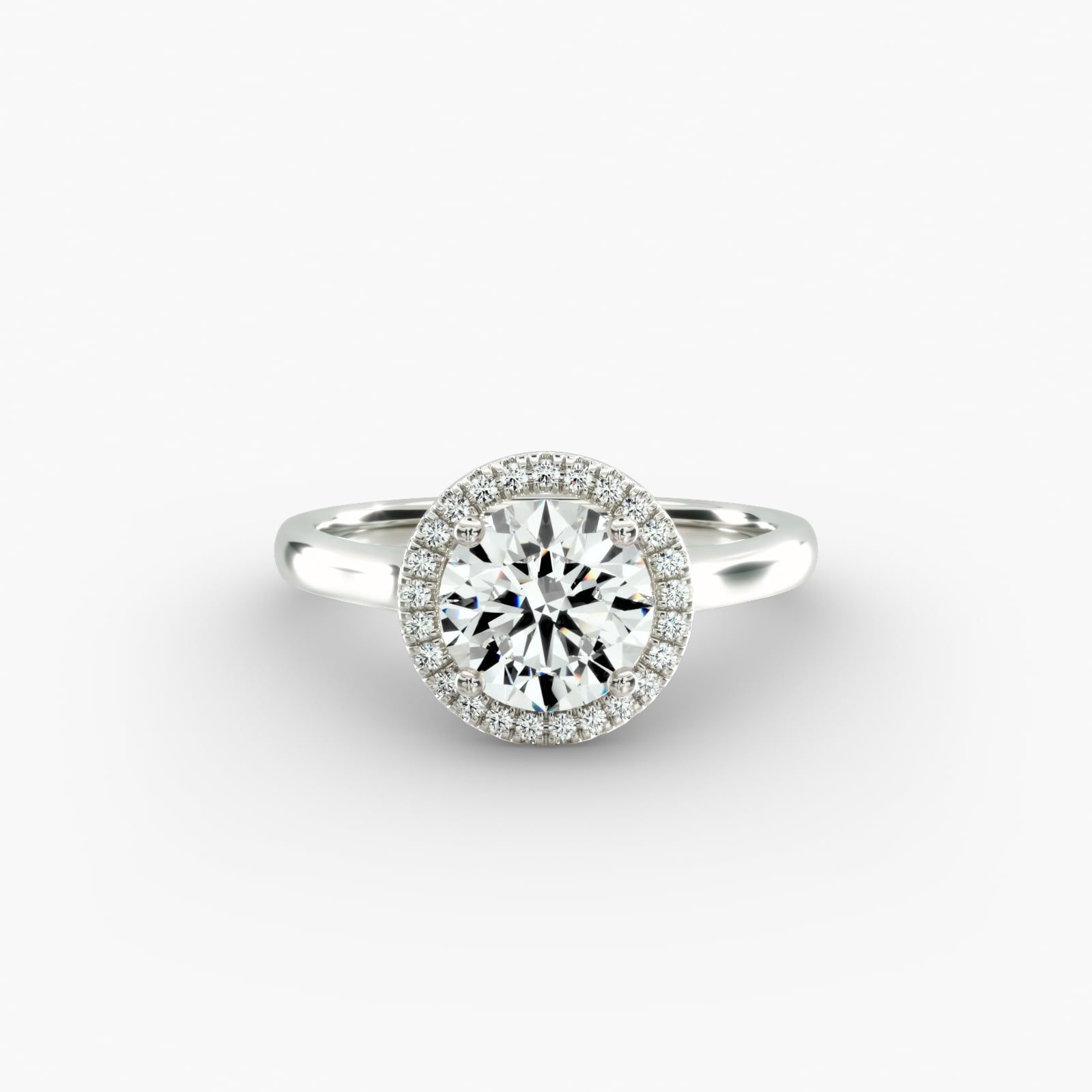 Blue nile floating halo clearance