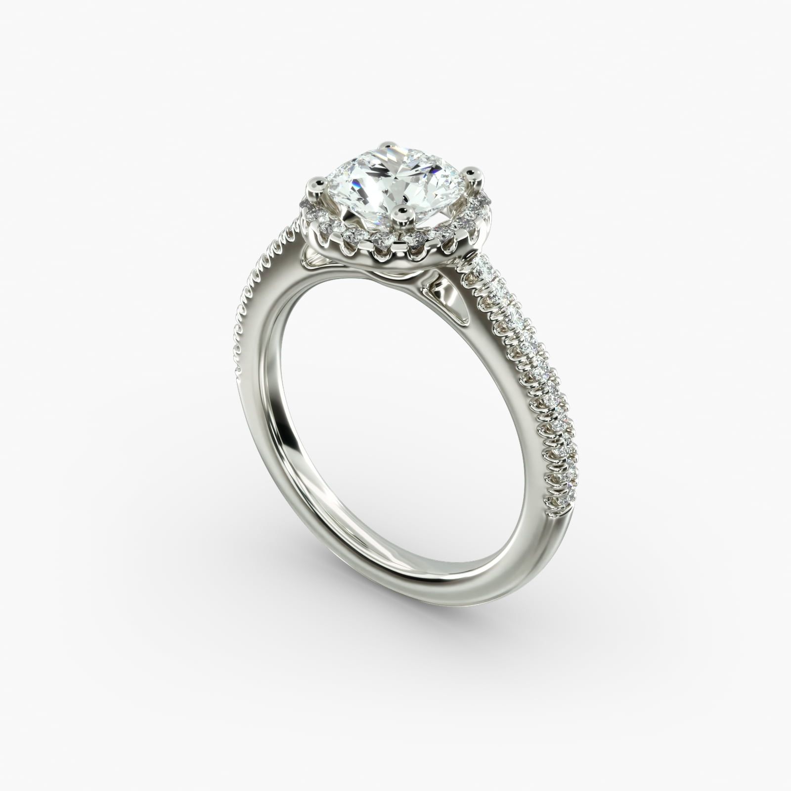 Blue nile oval top