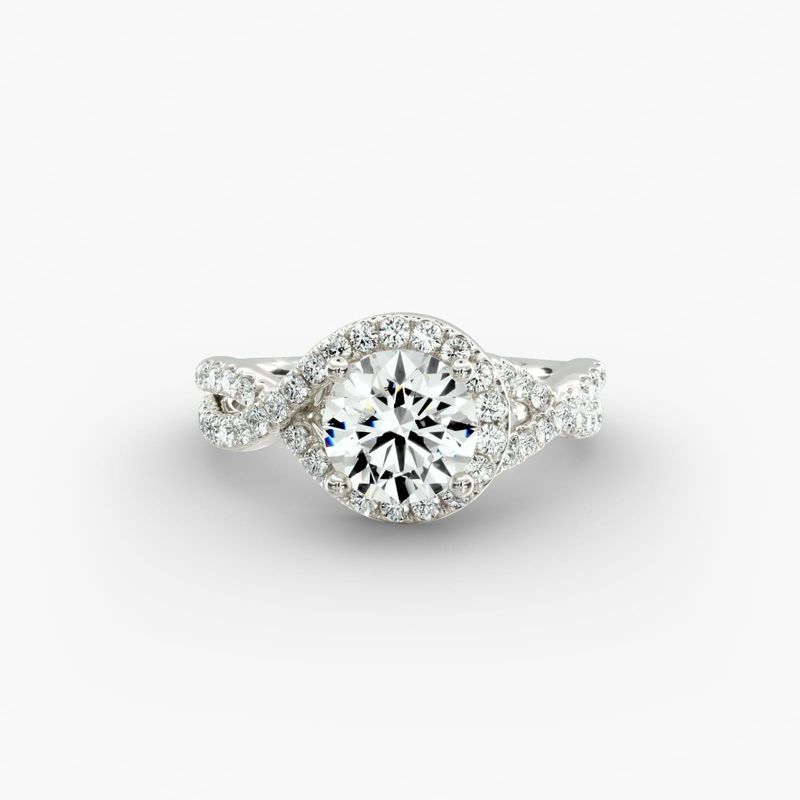 Unusual engagement ring settings discount